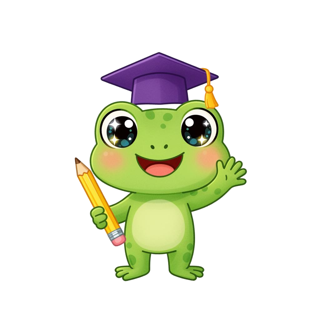 Sapito, la rana mascota de SnapStudy